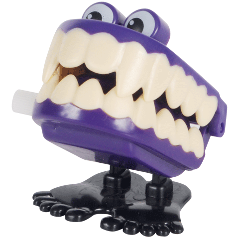 (image for) Wind Up Jumping Vampire Teeth